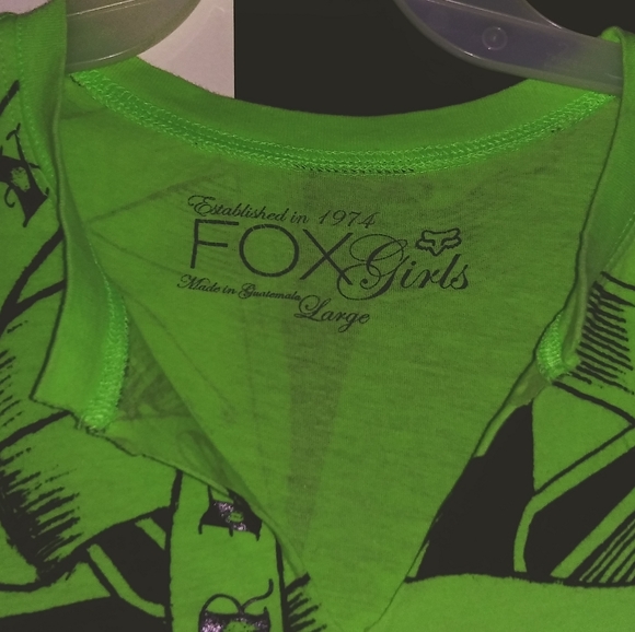 Fox Girls Racing Tee - Picture 2 of 10